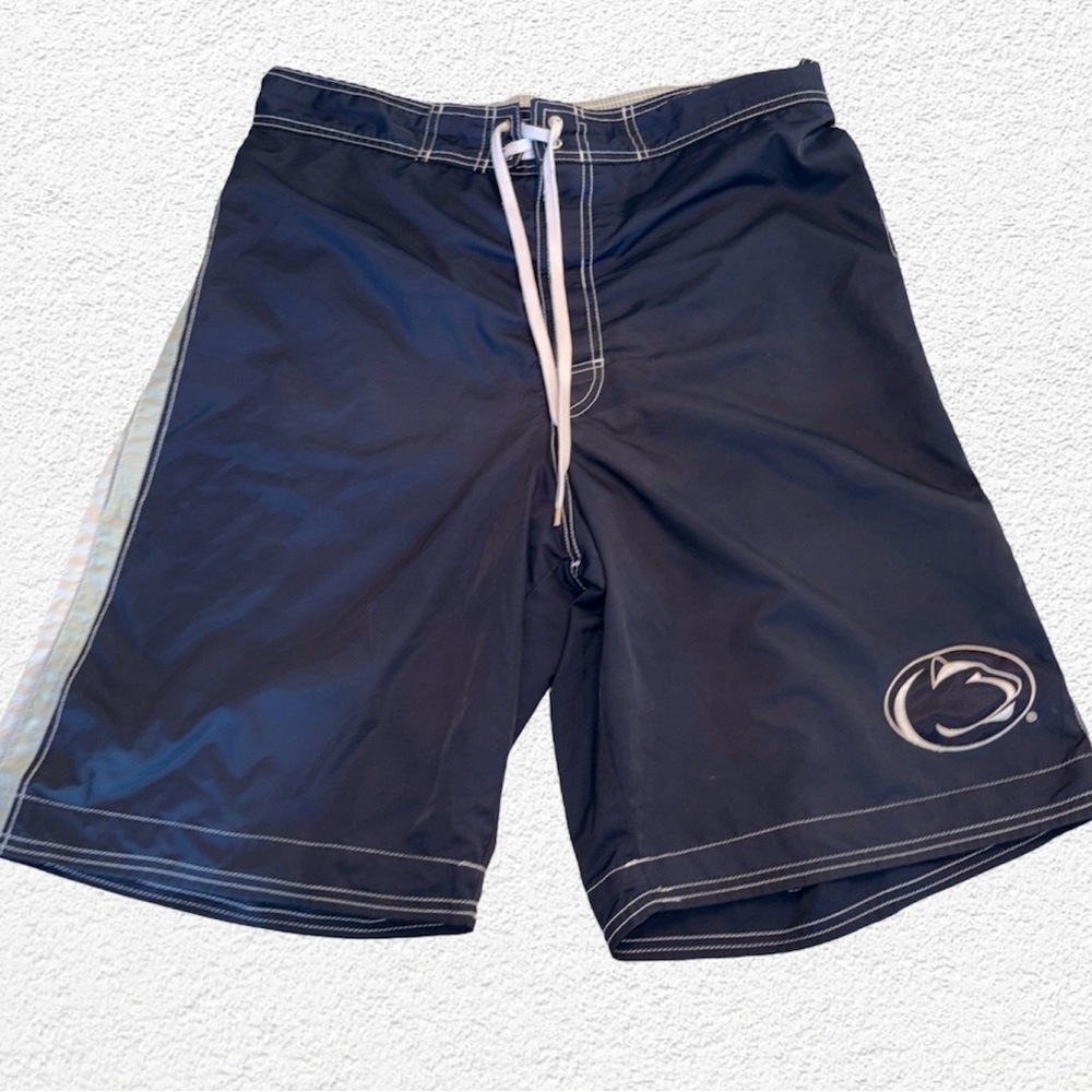 G III Sports by Carl Banks Swim Trunks Men XL Penn State Nittany Board Shorts